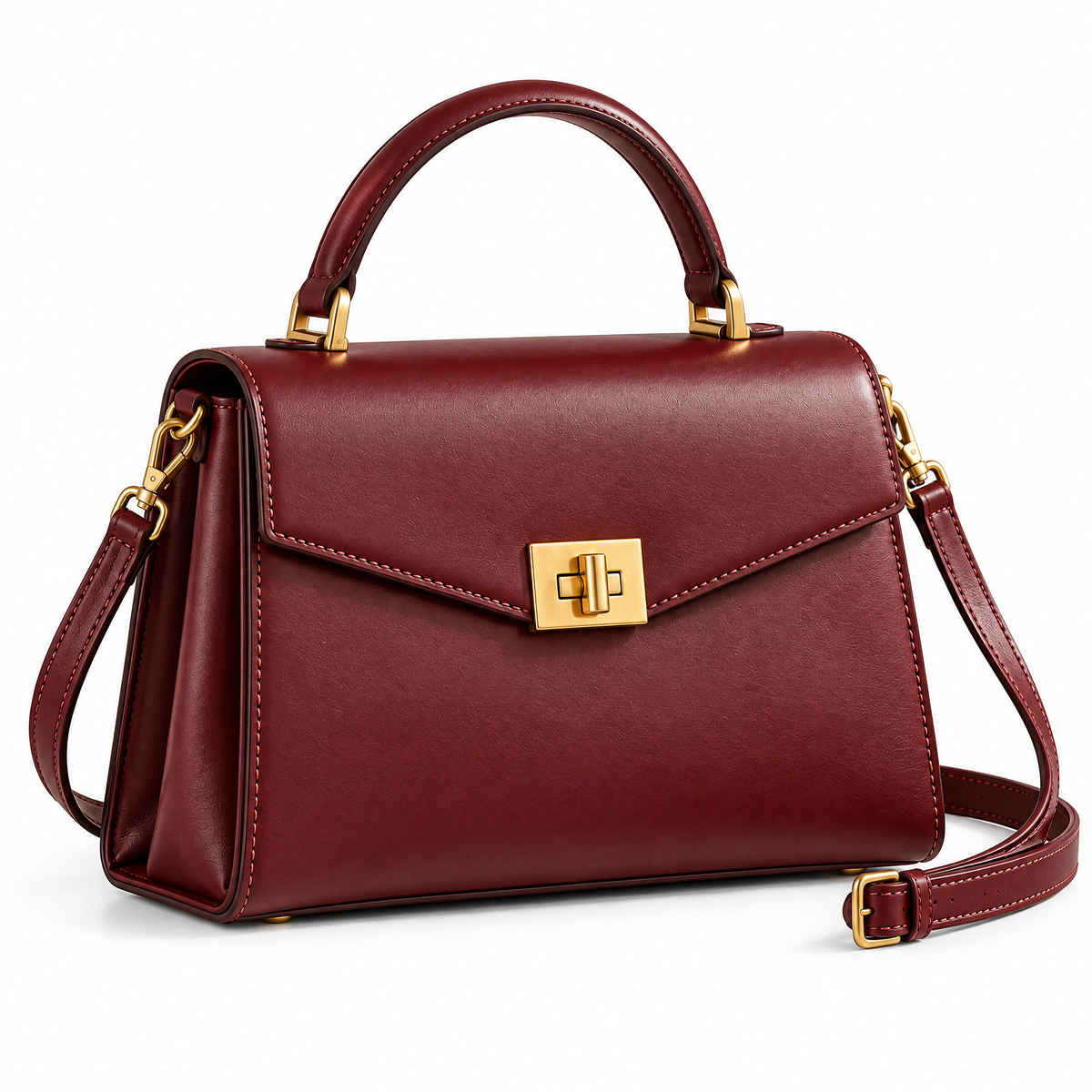Celine Lock Satchel detail image