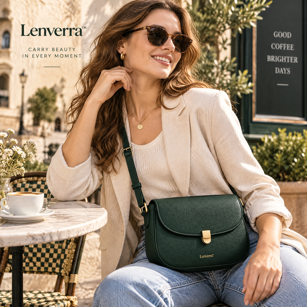 Verde Saddle Crossbody detail image